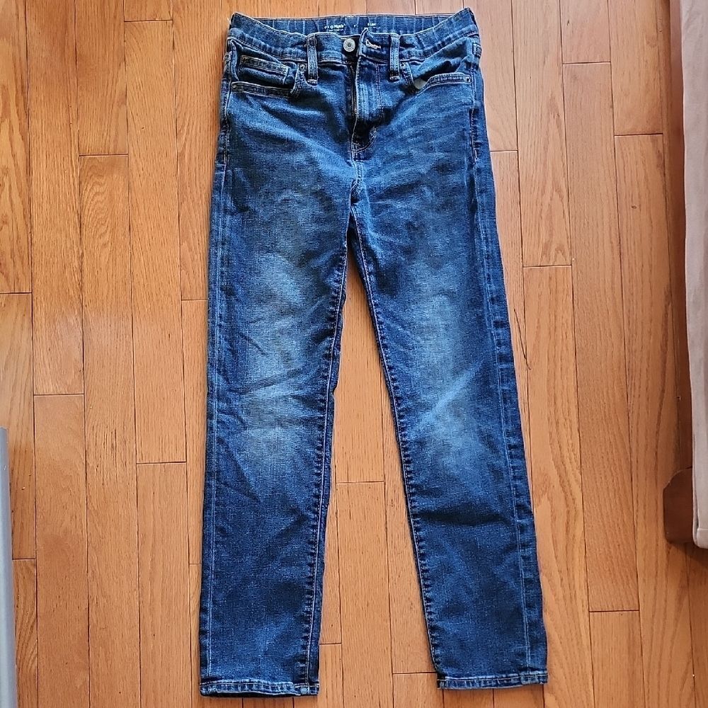 Old Navy Boy's Classic Blue Slim Jeans- Size 12